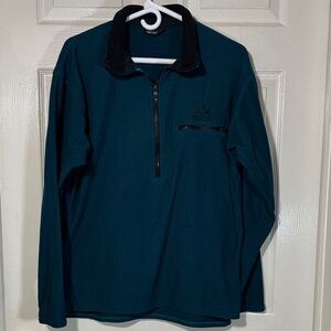 Marmot Men’s Vintage Polartec Zip-Up Polyester Fleece Lightweight Jacket Sz LG